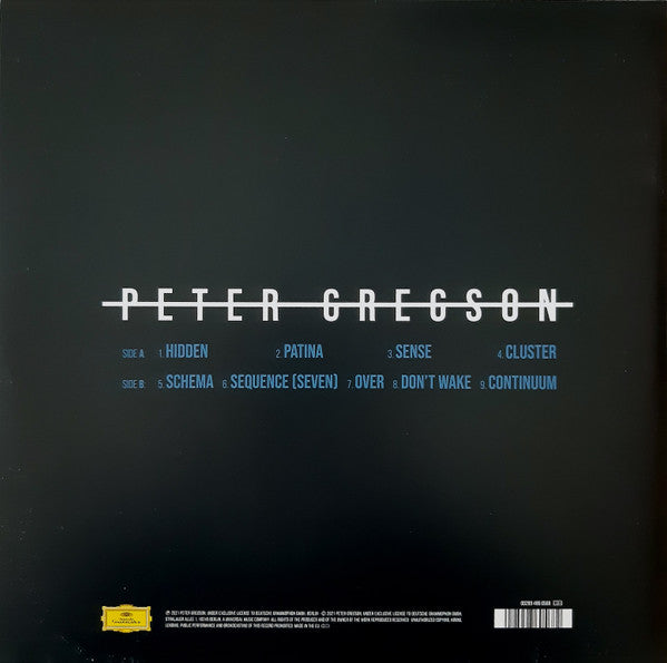 Peter Gregson : Patina (LP, Album)