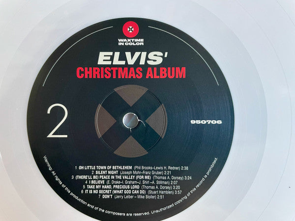 Elvis Presley : Elvis' Christmas Album (LP, Album, Ltd, RE, 180)