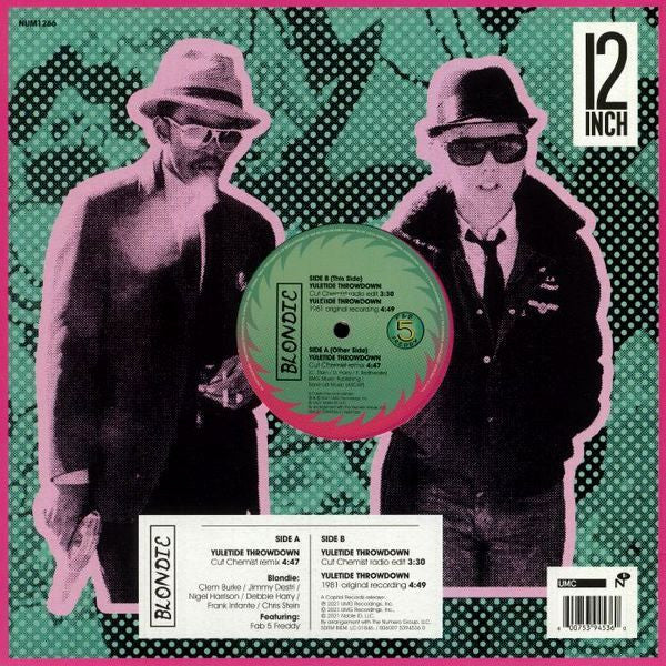 Blondie : Yuletide Throwdown (12", EP, Ltd, RE, RM, Mag)