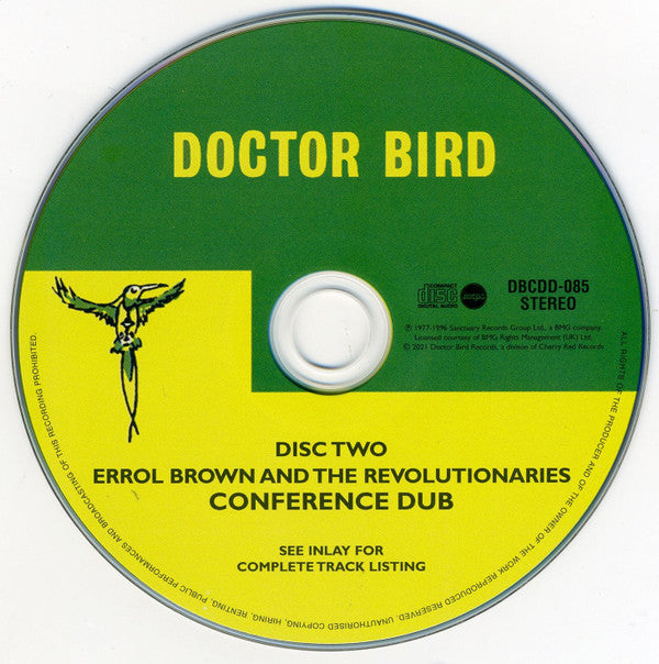 Errol Brown (2) And The Revolutionaries : Tip Top Dub (2xCD, Comp, RE)