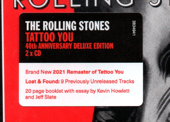 The Rolling Stones : Tattoo You (CD, Album, Dlx, RE, RM + CD)
