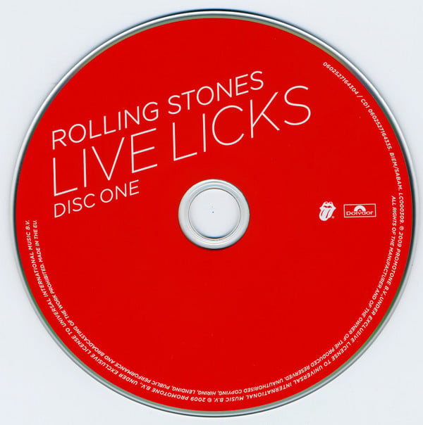 The Rolling Stones : Live Licks (2xCD, Album, RM)