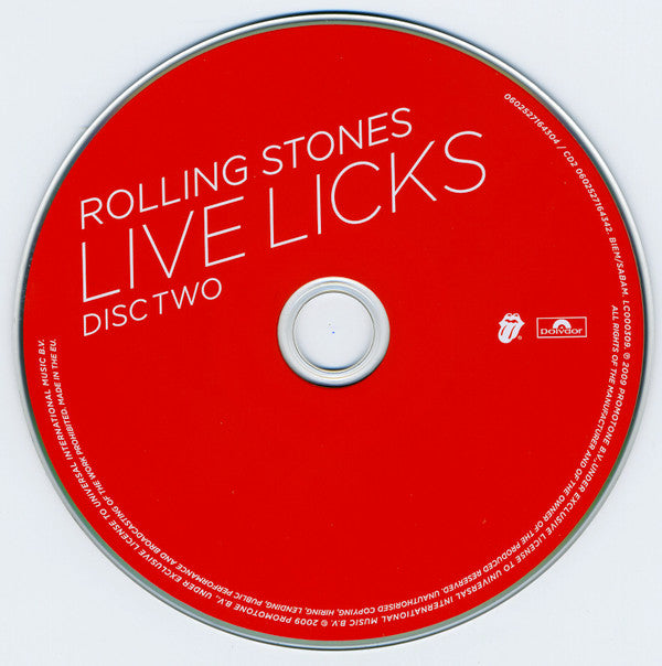 The Rolling Stones : Live Licks (2xCD, Album, RM)