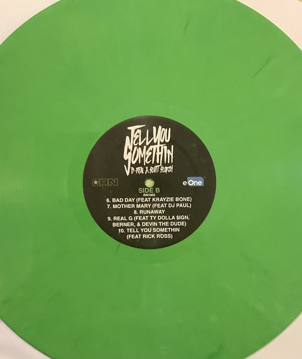 B-Real × Scott Storch : Tell You Somethin (LP, Album, Gre)