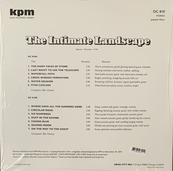 Ben Chasny : The Intimate Landscape (LP, Album)