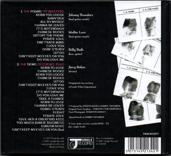 Heartbreakers* : L.A.M.F. (The Found '77 Masters + Demos) (CD, Album, RE + CD, Comp + Dig)