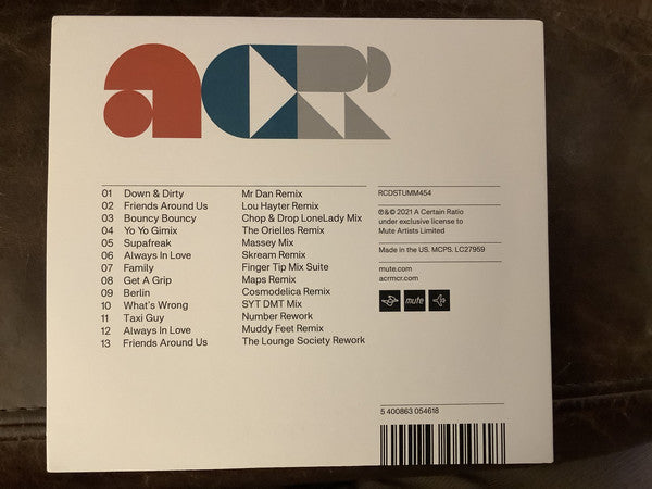 A Certain Ratio : Loco Remezclada (CD, Album)