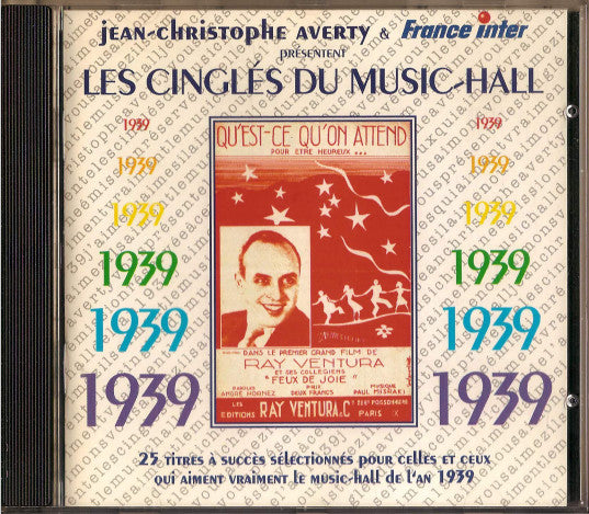Various : Les Cinglés Du Music-Hall - 1939 (CD, Comp)