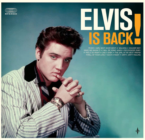 Elvis Presley : Elvis Is Back! (LP, Album, RE + 7", RE, Ora)