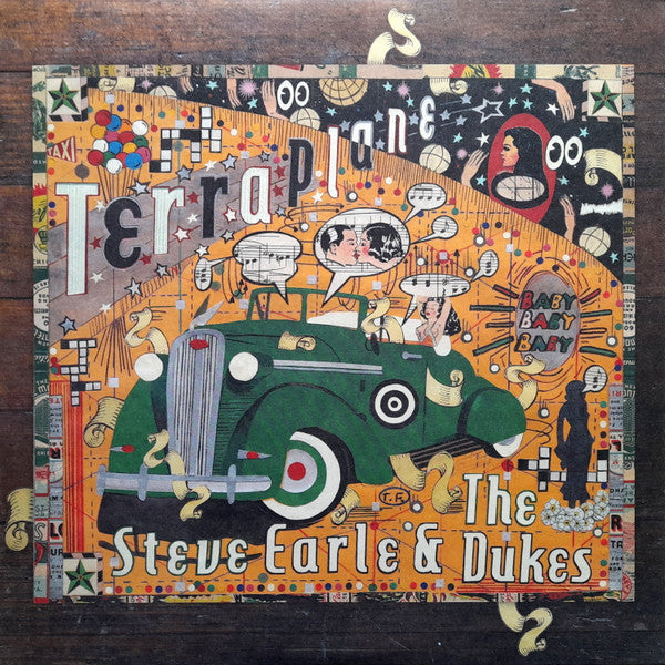 Steve Earle & The Dukes : Terraplane (LP, Album, Ltd, RE, Tra)