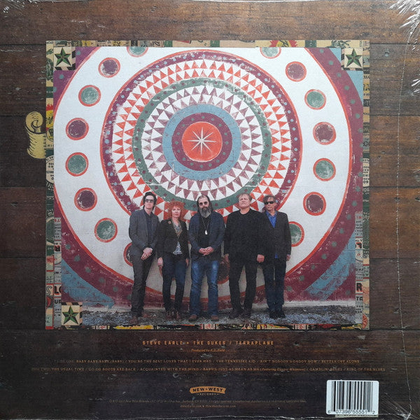 Steve Earle & The Dukes : Terraplane (LP, Album, Ltd, RE, Tra)