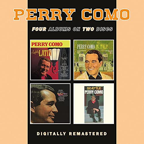 Perry Como : Lightly Latin / Perry Como In Italy / Look To Your Heart / Seattle (2xCD, Comp, Pap)