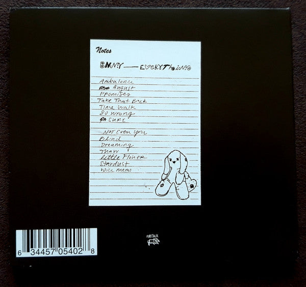 Bnny (2) : Everything (CD, Album)