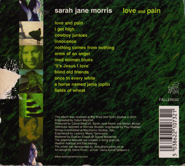 Sarah Jane Morris : Love And Pain (CD, Album)
