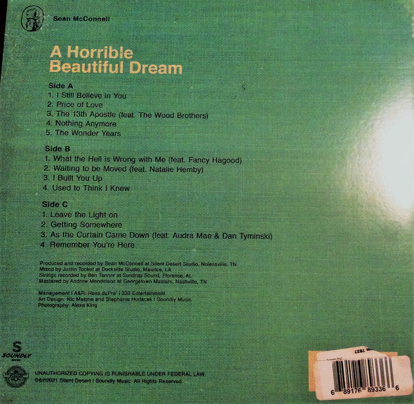 Sean McConnell : A Horrible Beautiful Dream (2xLP, Tea)