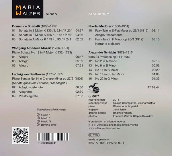 Maria Walzer : Profundom (CD, Album)