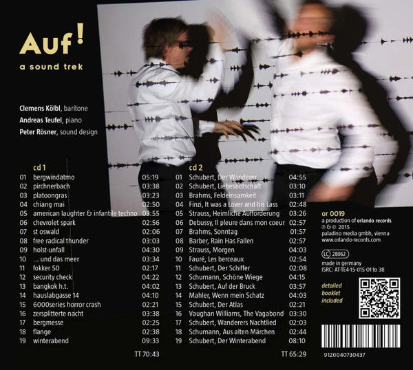 Clemens Kölbl, Andreas Teufel, Peter Rösner : Auf! A Sound Trek (2xCD, Album)