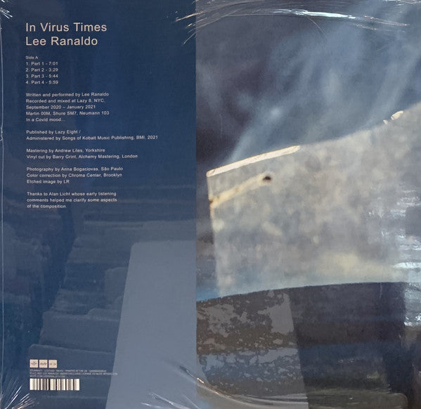 Lee Ranaldo : In Virus Times (LP, S/Sided, Etch, Ltd, Sig)