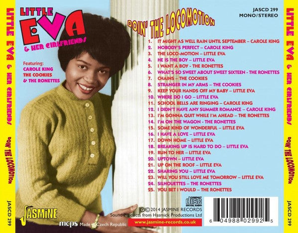 Little Eva : Little Eva & Her Girlfriends - Doin' The Locomotion - Featuring: Carole King, The Cookies & The Ronettes (CD, Comp, Mono)