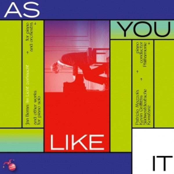 Patrizio Mazzola, Südwestdeutsche Philharmonie, Kevin Griffiths (3) : As You Like It (CD, Album)