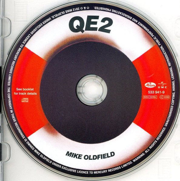 Mike Oldfield : QE2 (CD, Album, RE, RM)