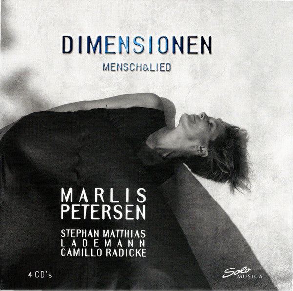 Marlis Petersen, Stephan Matthias Lademann, Camillo Radicke : Dimensionen (Mensch&Lied) (4xCD + Box)