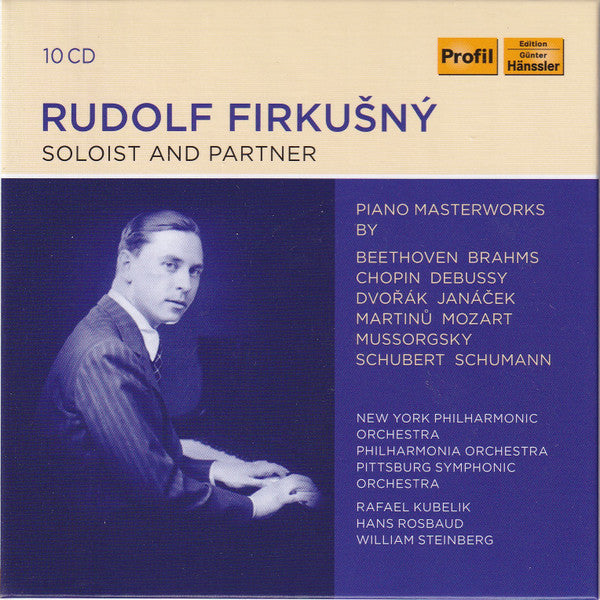 Rudolf Firkušný : Soloist And Partner (10xCD, Comp, RM)