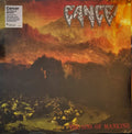 Cancer (3) : The Sins Of Mankind (LP, Album, Ltd, RE, Mah)