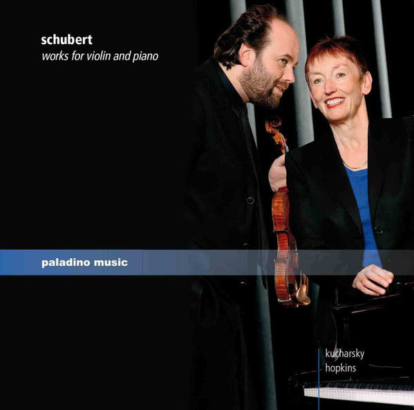 Franz Schubert, Boris Kucharsky, Elizabeth Hopkins (3) : Works for Violin and Piano (CD, Album)