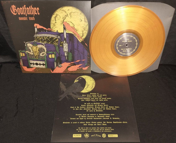 Goatfather (2) : Monster Truck (LP, Album, Ora)