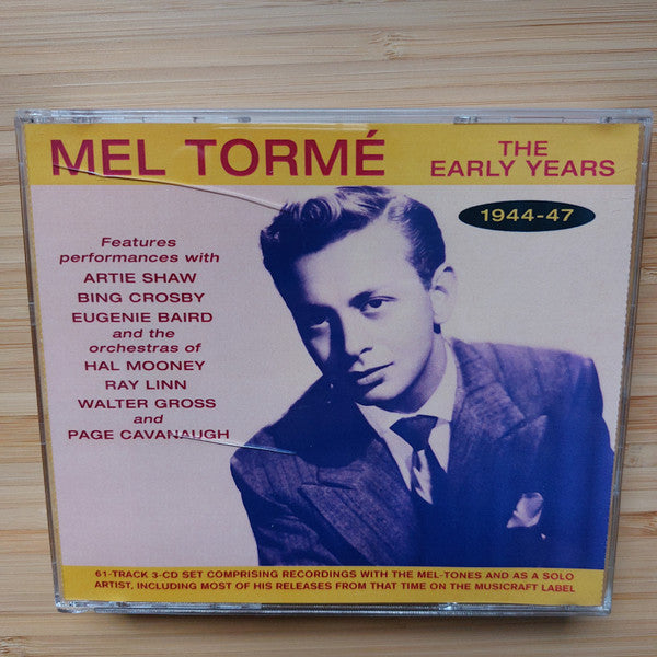 Mel Tormé : The Early Years 1944-47 (3xCD, Comp)
