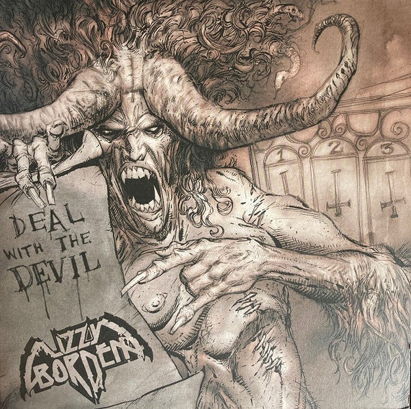 Lizzy Borden : Deal With The Devil (LP, Album, Ltd, RE, RM, Cle)