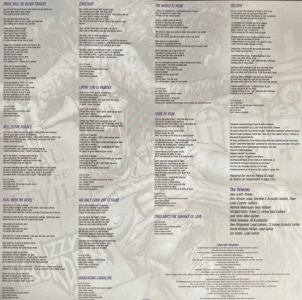 Lizzy Borden : Deal With The Devil (LP, Album, Ltd, RE, RM, Cle)