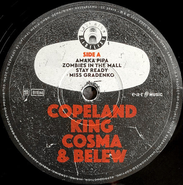 Stewart Copeland, Mark King, Vittorio Cosma & Adrian Belew : Gizmodrome Live (3x12", Album)