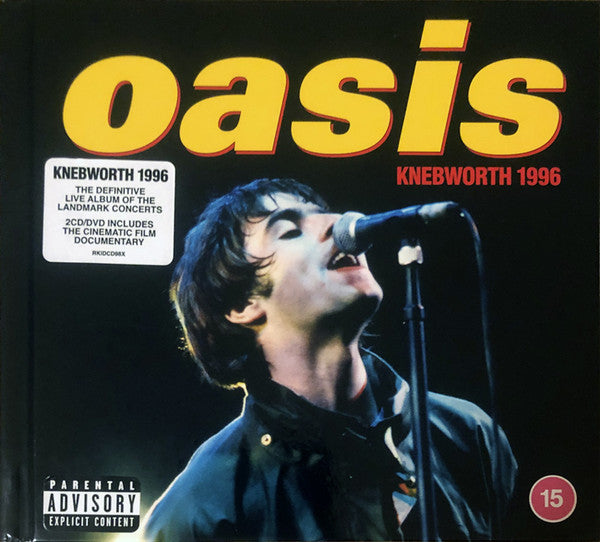 Oasis (2) : Knebworth 1996 (2xCD, Album + DVD-V, Dol + Dlx)