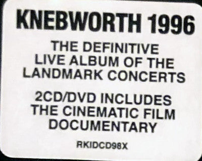 Oasis (2) : Knebworth 1996 (2xCD, Album + DVD-V, Dol + Dlx)