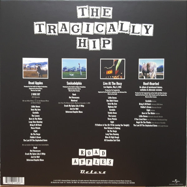 The Tragically Hip : Road Apples (30th Anniversary Deluxe CD Edition) (CD, Album, RE, RM + CD, EP, RE + CD, Album + CD, C)