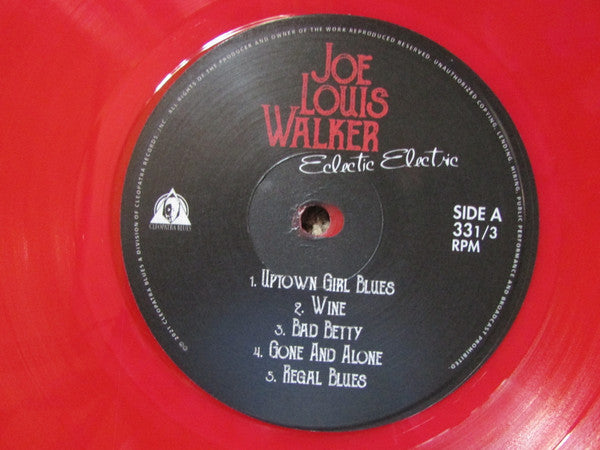 Joe Louis Walker : Eclectic Electric (LP, Album, Ltd, Red)