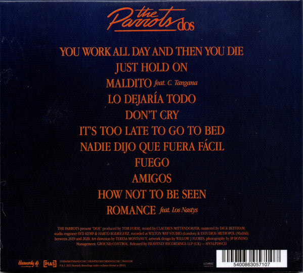 The Parrots (5) : Dos (CD, Album)