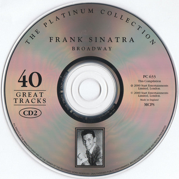 Frank Sinatra : Broadway & Hollywood (2xCD, Album, Comp, RM, Sli)