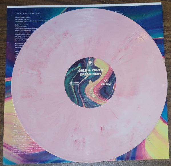 Gold & Youth : Dream Baby (LP, Album, Pin)