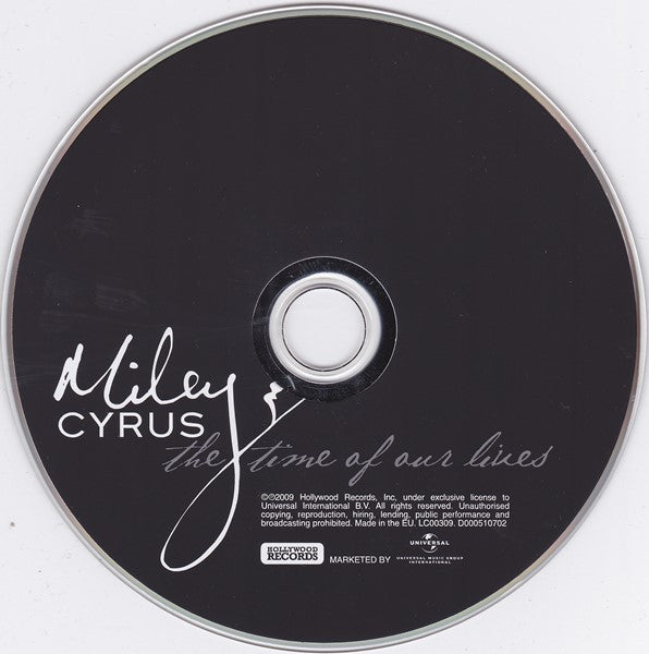 Miley Cyrus : The Time Of Our Lives (CD, EP)