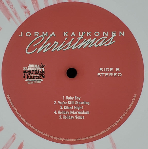 Jorma Kaukonen : Christmas (LP, Album, RSD, Ltd, Red)