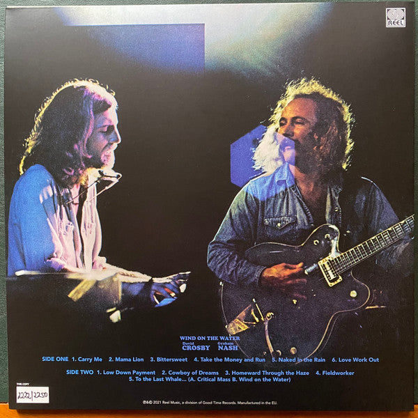 Crosby & Nash : Wind On The Water (LP, Album, RSD, Ltd, Num, RE, RM, Ora)