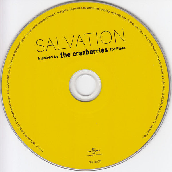 Various : Salvation (Inspired By The Cranberries For Pieta) (CD, Comp)