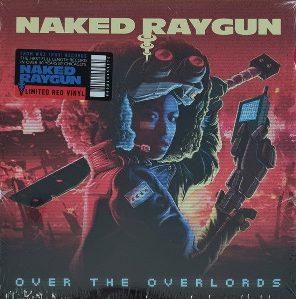 Naked Raygun : Over The Overlords (LP, Album, Ltd, Red)