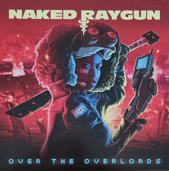 Naked Raygun : Over The Overlords (LP, Album, Ltd, Red)