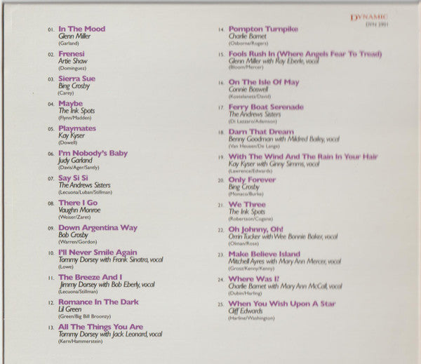 Various : Hit Parade 1940 (CD, Comp)
