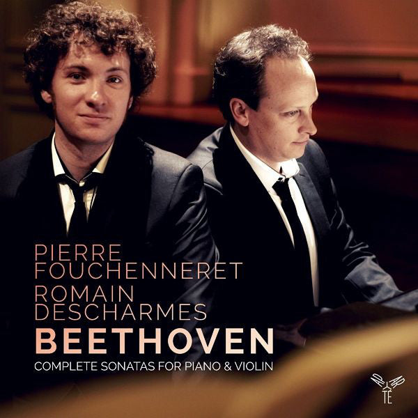Ludwig van Beethoven, Pierre Fouchenneret, Romain Descharmes : Complete Sonatas For Piano & Violin (3xCD, Album + Box)