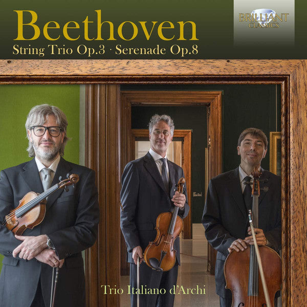 Ludwig van Beethoven, Trio Italiano D'Archi : String Trio, Op. 3 ; Serenade, Op. 8 (CD, Album)